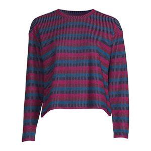 Time And Tru Women's Long Sleeve Crewneck Top S 4/6 NWT